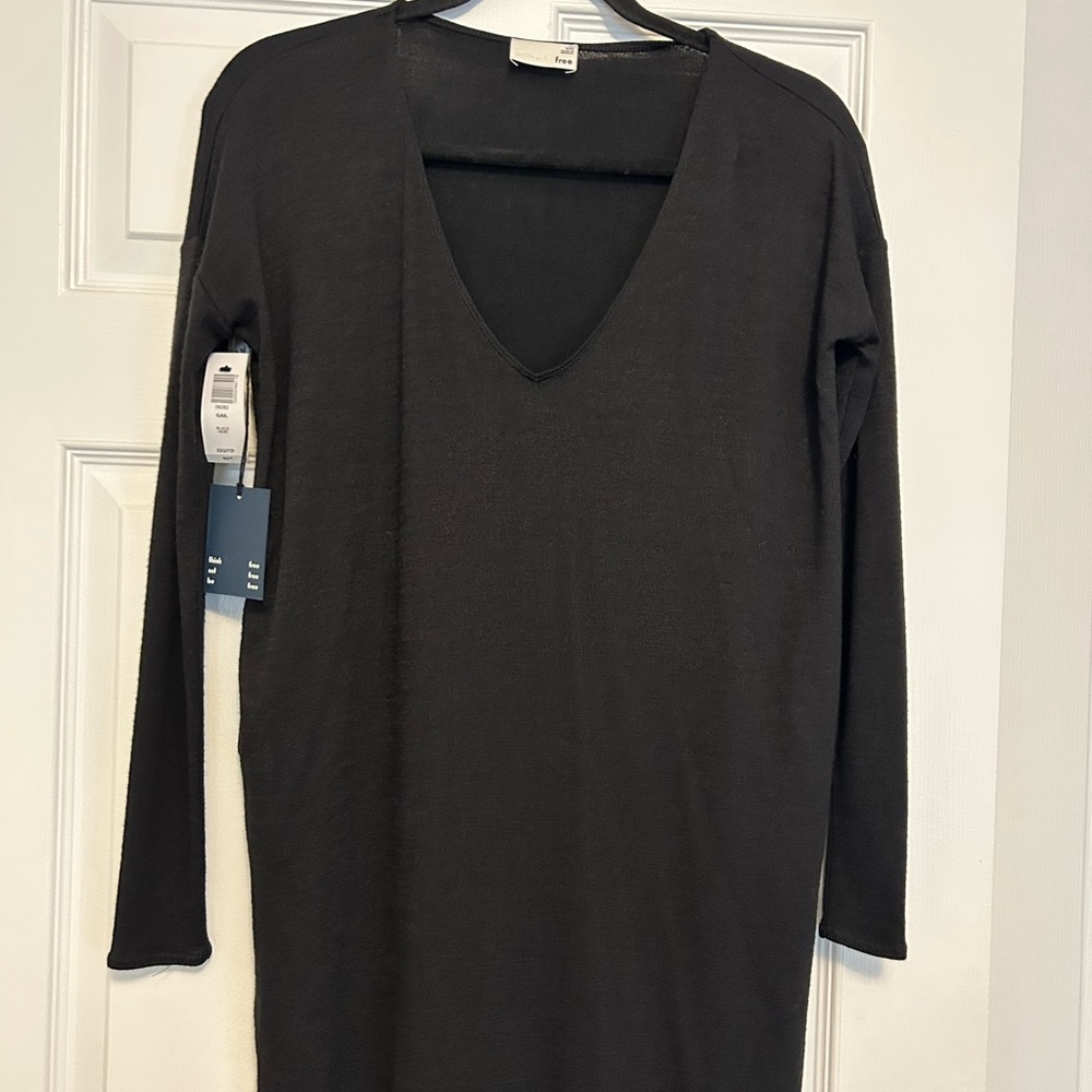 Wilfred Free Aritzia black dress (loose fit)